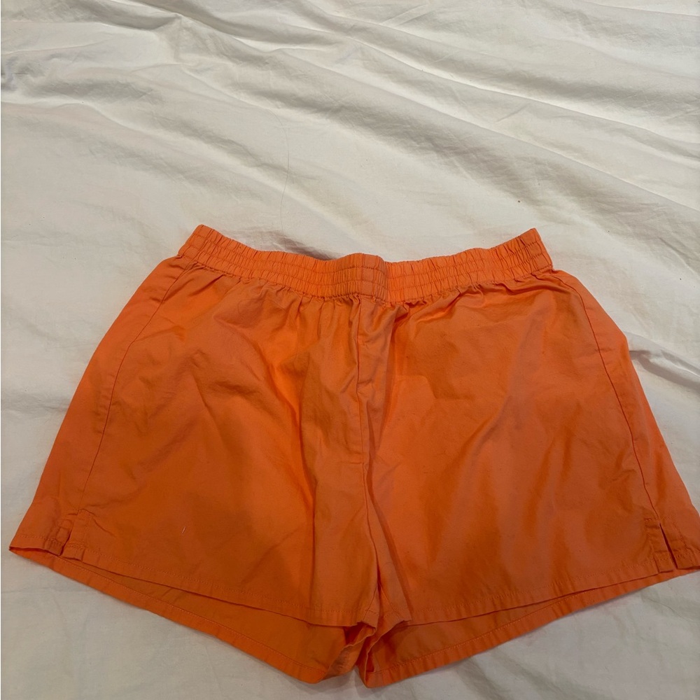 Sunday Best Vibrant Orange Athletic Shorts